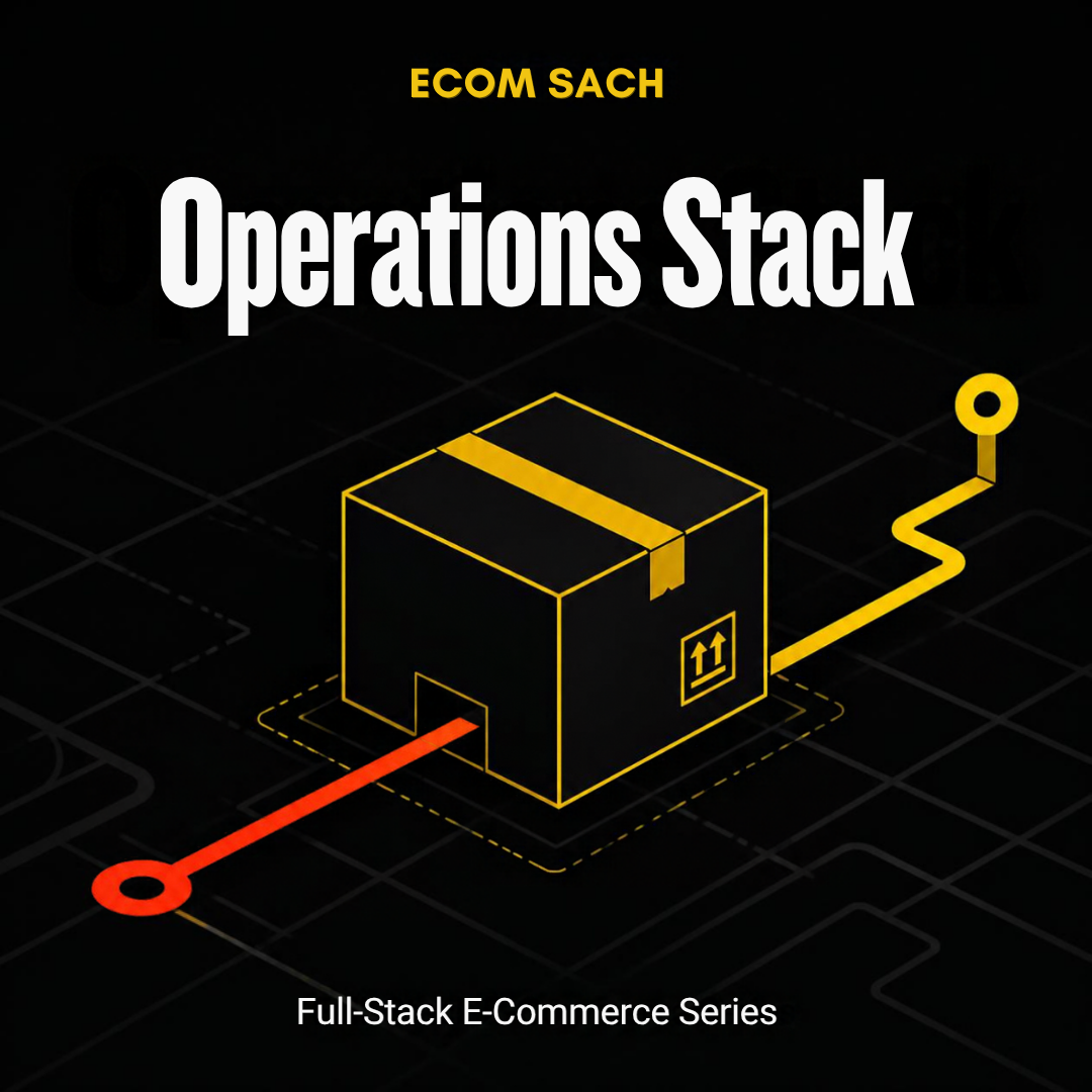 Operations Stack — Ecom Sach Full-Stack E-Commerce Series cover